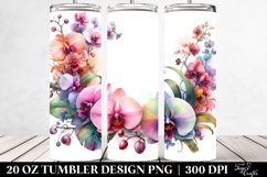 Colorful Abstract Horizontal Frame | 20 oz Tumbler Product Image 2