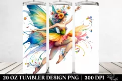 Dancing Fairy Funny | 20 oz Tumbler Product Image 2