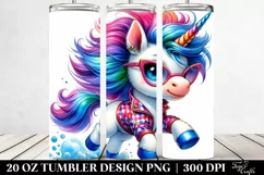 Expressive Baby Watercolor Brittany 20 Oz Tumbler Product Image 2