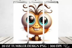 Cartoon Baby Dragonfly | 20 Oz Tumbler Product Image 2