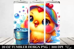 Vibrant Baby Chicken | 20 oz Tumbler Product Image 2