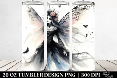 Washed Gothic Fairy | 20 oz Tumbler Product Image 2