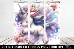 Cute Baby Unicorn Tumbler | 20 Oz Tumbler Product Image 2
