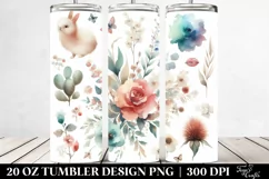 Simple Watercolor Shadows | 20 oz Tumbler Product Image 2