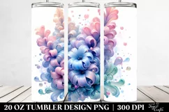 Glossy Hyacinth, 20 Oz Tumbler Product Image 2