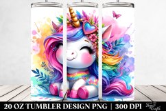 Vibrant Baby Unicorn | 20 oz Tumbler Product Image 2