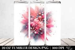Colorful PINkish Particles | 20 Oz Tumbler Product Image 2