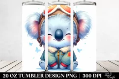 Colorful Koala Aviator | 20 Oz Tumbler Product Image 2