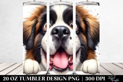 Crazy Watercolor Furr Cute Tumbler Product Image 2