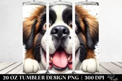 Crazy Watercolor Furr Cute Tumbler Product Image 2