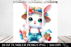 Colorful Baby Rabbit | 20 Oz Tumbler Product Image 2