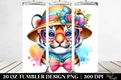 Cute Baby Tiger | 20 Oz Tumbler Product Image 2