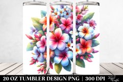 Vibrant Hawayan Flowers | 20 oz Tumbler Product Image 2