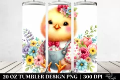 Colorful Baby Chicken | 20 Oz Tumbler Product Image 2