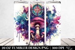 Magical Centered Mushroom Clipart Product Image 2