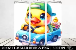 Colorful Baby Duck | 20 Oz Tumbler Product Image 2