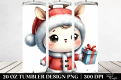 Cute Watercolor Swan with Party Hat PNG Product Image 2