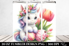 Cute Baby Unicorn Tulip Tumbler | 20 Oz Product Image 2