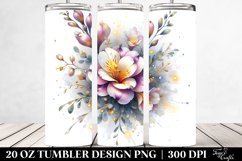 Shiny Freesia with Golden Insertions | 10 Oz Tumbler Product Image 2