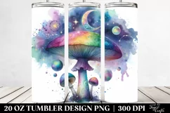 Colorful Magical Mushroom Tumbler | 20 Oz Product Image 2