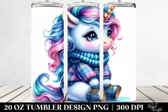 Cute Baby Unicorn | 20 oz Tumbler Product Image 2