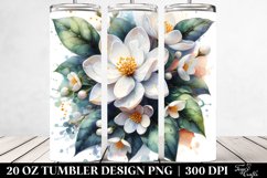 20 Oz Tumbler Sublimation | -Like Material Jasmine with Product Image 2