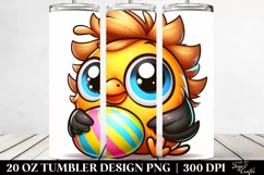 Cute Enthusiastic Cartoon Oriole | 20 Oz Tumbler Product Image 2
