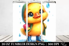 20 Oz Tumbler Sublimation | Colorful Smiling Cute Baby Product Image 2
