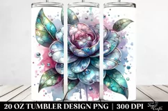 20 Oz Tumbler Sublimation | -Like Material Camellia with Product Image 2