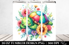 Colorful Baby Turtle Tumbler Product Image 2
