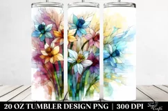Wooden Narcissus | 20 oz Tumbler Product Image 2