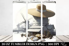 Digital Painting Hat | 20 oz Tumbler Product Image 2