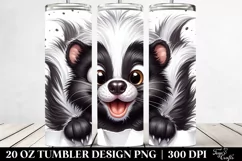 Crazy Skunk Popping | 20 Oz Tumbler Product Image 2