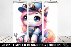 Pastel Baby Unicorn Tumbler Product Image 2