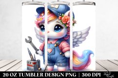 Pastel Baby Unicorn Tumbler Product Image 2
