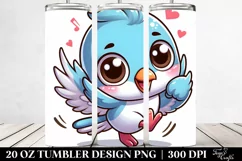Enthusiastic Baby Pigeon Tumbler Product Image 2