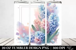 Abstract Shiny Hyacinth | 20 oz Tumbler Product Image 2