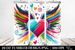 Valentines 20 Oz Tumbler Png Product Image 2