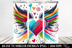 Valentines 20 Oz Tumbler Png Product Image 2