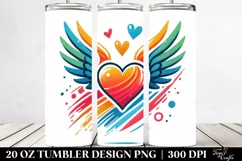 Valentines 20 Oz Tumbler Png Product Image 2