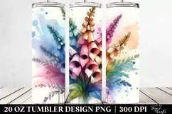Wooden Foxglove 20 Oz Tumbler Product Image 2