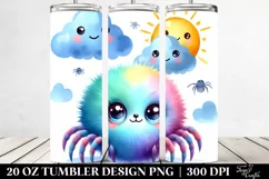 Colorful Baby Spider | 20 Oz Tumbler Product Image 2