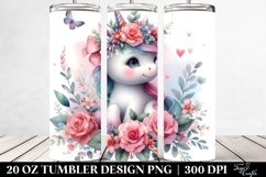Pastel Unicorn Tumbler Product Image 2