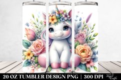 Pastel Unicorn Tumbler Product Image 2