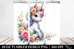 Pastel Unicorn Tumbler Product Image 2