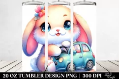 Cute Baby Bunny | 20 Oz Tumbler Product Image 2