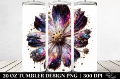 Detailed Shiny Cosmos | 20 Oz Tumbler Product Image 2