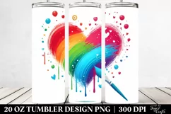 Love 20 Oz Tumbler Png Product Image 2