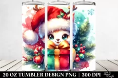 Vibrant Christmas Gift Box | 20 Oz Tumbler Product Image 2