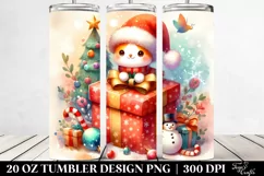 Vibrant Christmas Gift Box | 20 Oz Tumbler Product Image 2